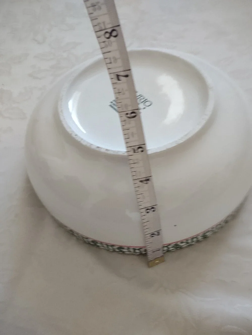 Furio Italy Vintage Large Bowl Ceramics Hand Painted Tree